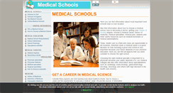 Desktop Screenshot of aboutmedicalschools.com